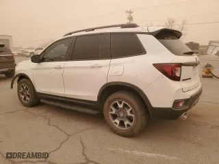 2022 Honda Passport TrailSport with VIN 5FNYF8H67NB008548, listed as a Copart auction lot 49726835 with 38,322 mi miles and Salvage Title. Bid and sale history available at carsss.com. Image 2.