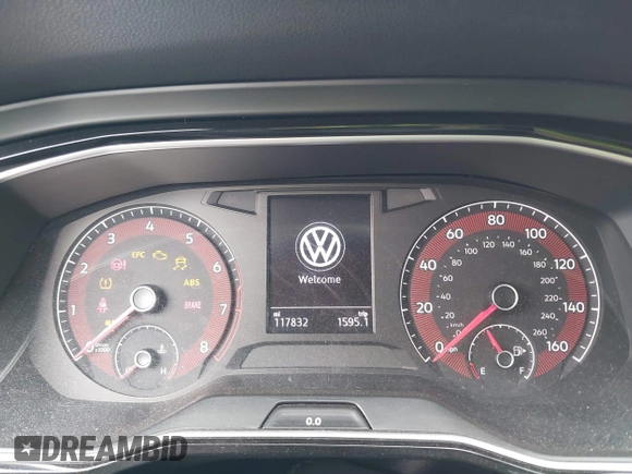 2019 Volkswagen Jetta S with VIN 3VWC57BU3KM018416, listed as a IAAI auction lot 42012423 with 117,832 mi miles and . Bid and sale history available at DreamBid. Image 7.