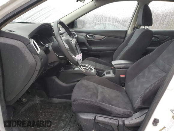 2016 Nissan Rogue SV with VIN JN8AT2MV6GW151014, listed as a Copart auction lot 51981555 with 75,968 mi miles and Salvage Title. Bid and sale history available at DreamBid. Image 7.