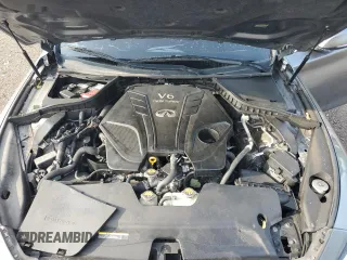 2020 Infiniti Q50 Luxe with VIN JN1EV7AR3LM254928, listed as a Copart auction lot 61452425 with 135,601 mi miles and Salvage title. Bid and sale history available at DreamBid. Image 11.