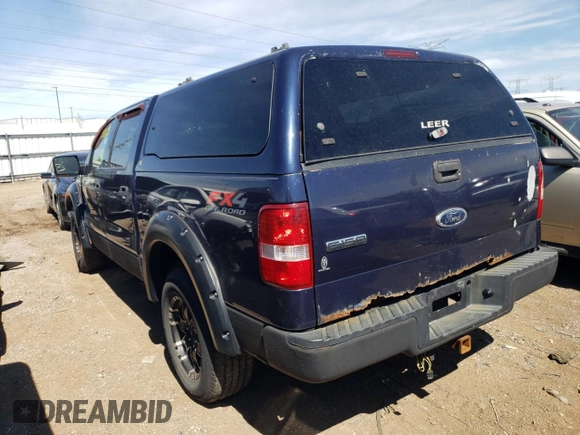 2004 Ford F-150 XLT with VIN 1FTPW14524KA83255, listed as a Copart auction lot 53126354 with 253,357 mi miles and Salvage Title. Bid and sale history available at carsss.com. Image 2.
