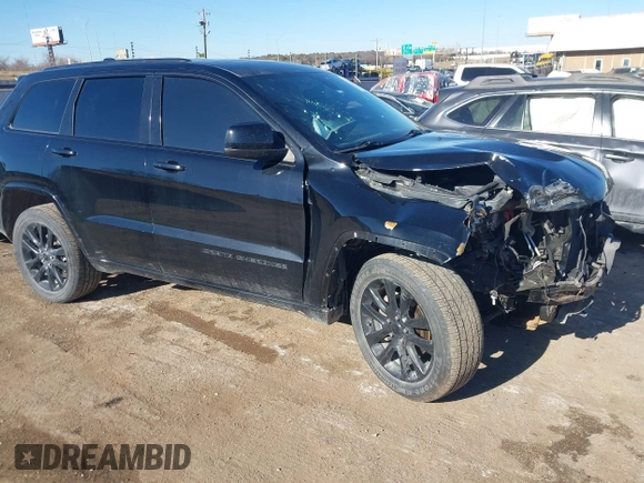 2019 Jeep Grand Cherokee Upland with VIN 1C4RJFAG6KC566619, listed as a IAAI auction lot 41356315 with 146,195 mi miles and . Bid and sale history available at DreamBid. Image 1.