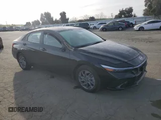2024 Hyundai Elantra SEL with VIN KMHLM4DG2RU746211, listed as a Copart auction lot 47227095 with 4,622 mi miles and Salvage Title. Bid and sale history available at DreamBid. Image 4.