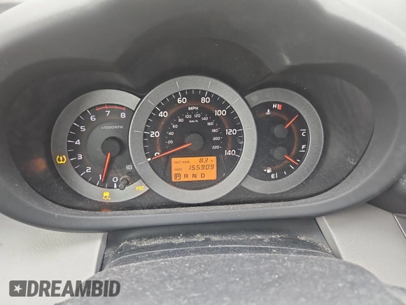 2008 Toyota RAV4 with VIN JTMZD33V086069364, listed as a Copart auction lot 55297735 with 155,909 mi miles and Clean Title. Bid and sale history available at carsss.com. Image 8.