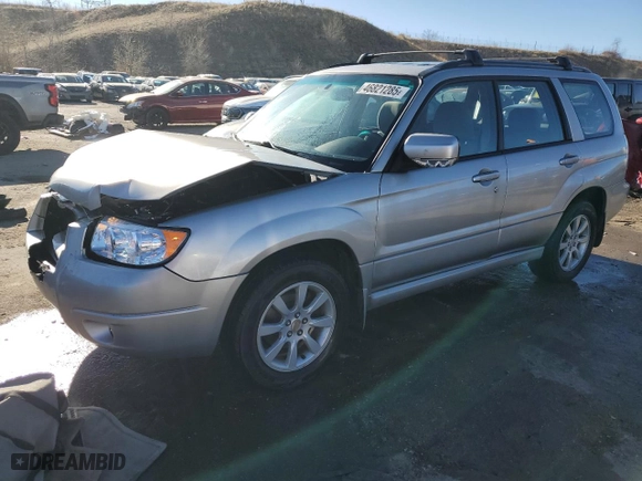 2006 Subaru Forester 2.5 X w/Premium Pkg with VIN JF1SG65676H750578, listed as a Copart auction lot 46821285 with 119,536 mi miles and Salvage Title. Bid and sale history available at carsss.com. Image 1.