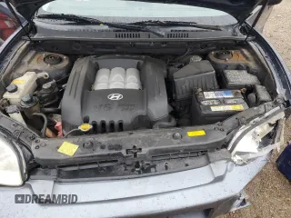 2005 Hyundai Santa Fe GLS with VIN KM8SC13D55U975111, listed as a Copart auction lot 57801515 with 126,220 mi miles and Salvage title. Bid and sale history available at DreamBid. Image 11.