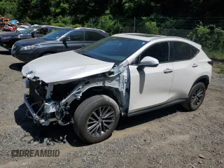 2022 Lexus NX 350h with VIN 2T2AKCEZ6NC007115, listed as a Copart auction lot 62106565 with 25,342 mi miles and Salvage title. Bid and sale history available at DreamBid. Image 1.