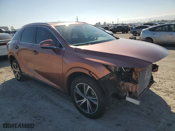 2024 Lexus RX with VIN JTJCHMAA0R2013642, listed as a Copart auction lot 45470085 with NaN miles and Salvage Title. Bid and sale history available at carsss.com. Image 4.