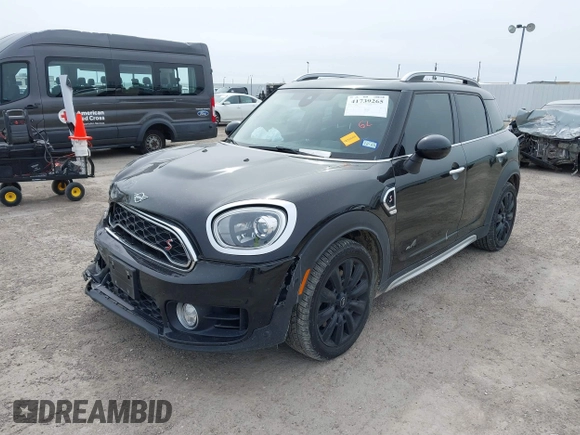 2019 MINI Countryman Cooper S with VIN WMZYT5C58K3E64351, listed as a IAAI auction lot 41739265 with 58,893 mi miles. Bid and sale history available at carsss.com. Image 17.
