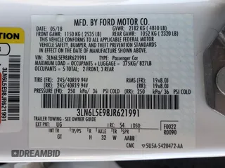 2018 Lincoln MKZ Reserve with VIN 3LN6L5E98JR621991, listed as a Copart auction lot 52792335 with 88,972 mi miles and Salvage title. Bid and sale history available at DreamBid. Image 12.