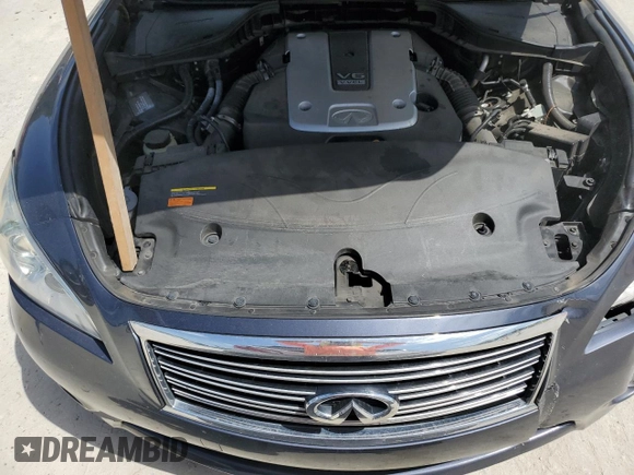 2011 Infiniti M37 with VIN JN1BY1AP8BM326422, listed as a Copart auction lot 54118515 with 111,592 mi miles and Salvage Title. Bid and sale history available at carsss.com. Image 11.
