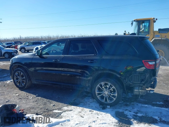 2020 Dodge Durango GT with VIN 1C4RDJDG1LC114567, listed as a IAAI auction lot 41427020 with 121,170 mi miles and . Bid and sale history available at DreamBid. Image 14.