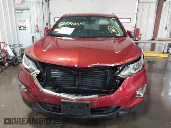 2019 Chevrolet Equinox LT with VIN 3GNAXKEV8KS668387, listed as a IAAI auction lot 41319434 with 60,449 mi miles and . Bid and sale history available at carsss.com. Image 6.