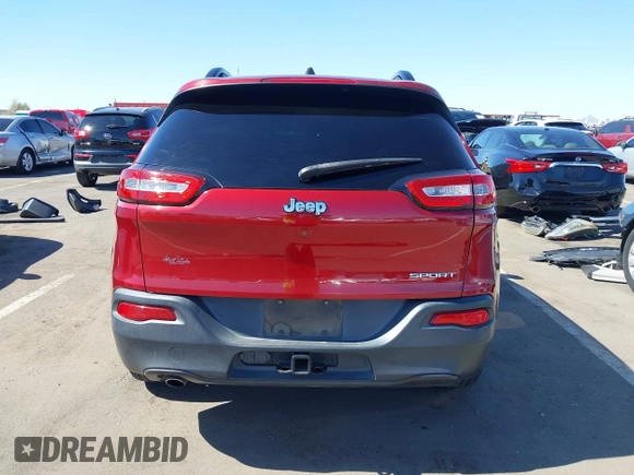 2017 Jeep Cherokee Altitude с VIN 1C4PJLAB0HW507616, выставлен на аукционе IAAI как лот 42820599 с пробегом 61 058 миль миль и . История ставок и продаж доступна на DreamBid. Изображение 16.