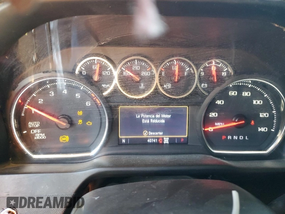 2021 Chevrolet Silverado 1500 LTZ with VIN 3GCUYGED7MG483275, listed as a Copart auction lot 46589195 with 40,741 mi miles and Clean Title. Bid and sale history available at DreamBid. Image 9.