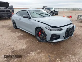 2023 BMW 4 Series 430i xDrive z VIN WBA73AP0XPCL78110, wystawiony jako IAAI lot #42145560 z przebiegiem 11 855 mil mil oraz . Historia ofert i sprzedaży dostępna na DreamBid. Obrazek 1.