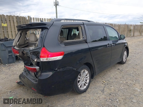 2011 Toyota Sienna XLE AAS with VIN 5TDYK3DC4BS053495, listed as a IAAI auction lot 41963995 with 215,300 mi miles and . Bid and sale history available at DreamBid. Image 4.