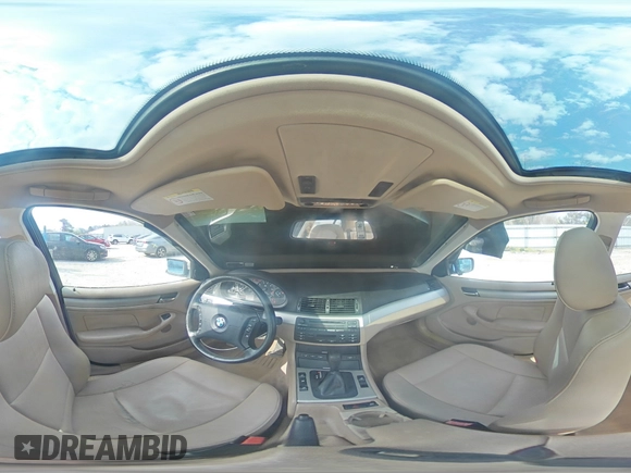 2004 BMW 3 Series 325xi with VIN WBAEU334X4PR14034, listed as a Copart auction lot 50216665 with 93,387 mi miles and Salvage title. Bid and sale history available at DreamBid. Image 13.