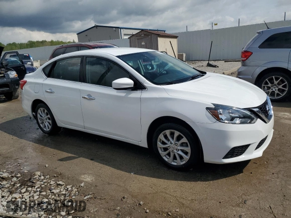 2019 Nissan Sentra S with VIN 3N1AB7AP3KY283640, listed as a Copart auction lot 53788075 with 99,106 mi miles and Non repairable. Bid and sale history available at DreamBid. Image 4.