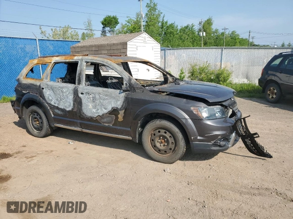 2017 Dodge Journey Crossroad Plus с VIN 3C4PDCGGXHT643803, выставлен на аукционе Copart как лот 59694835 с пробегом Не указан миль и На запчасти • Non repairable. История ставок и продаж доступна на DreamBid. Изображение 4.