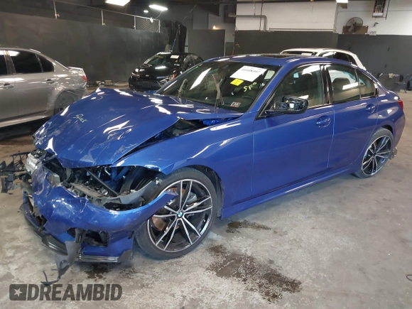2020 BMW 3 Series 330i xDrive with VIN 3MW5R7J07L8B16306, listed as a IAAI auction lot 41608397 with 28,337 mi miles and . Bid and sale history available at DreamBid. Image 17.