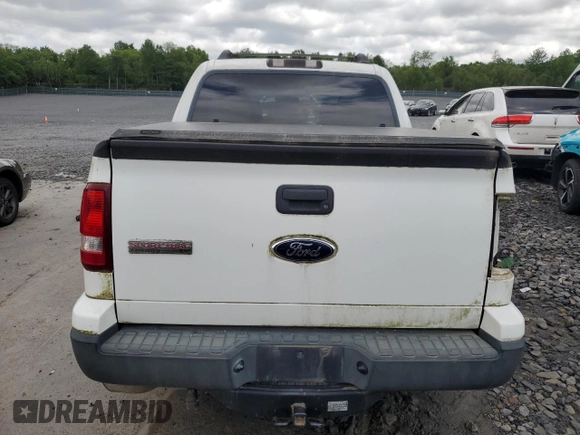 2007 Ford Explorer Sport Trac XLT with VIN 1FMEU31KX7UA27586, listed as a Copart auction lot 59761915 with 167,752 mi miles and Salvage title. Bid and sale history available at DreamBid. Image 6.