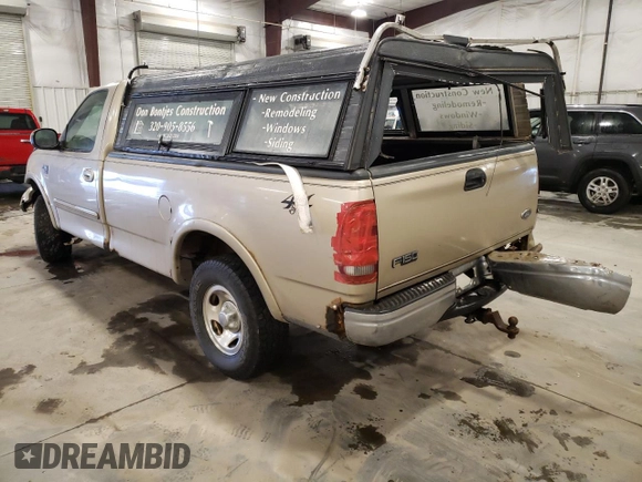 1999 Ford F-150 z VIN 1FTRF18W5XKB44503, wystawiony jako Copart lot #82359574 z przebiegiem 272 265 mil mil oraz Szkoda całkowita • Salvage title. Historia ofert i sprzedaży dostępna na DreamBid. Obrazek 2.