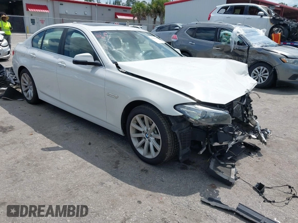 2014 BMW 5 Series 535i with VIN WBA5B1C56ED483780, listed as a IAAI auction lot 42308960 with 155,037 mi miles and . Bid and sale history available at DreamBid. Image 1.