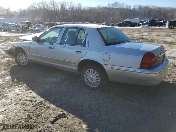 2007 Mercury Grand Marquis LS with VIN 2MEFM75V47X634644, listed as a Copart auction lot 45924655 with 144,640 mi miles and Salvage Title. Bid and sale history available at carsss.com. Image 2.