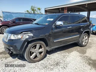 2011 Jeep Grand Cherokee Limited z VIN 1J4RR5GT1BC502621, wystawiony jako Copart lot #49799925 z przebiegiem 166 699 mil mil oraz Szkoda całkowita • Salvage title. Historia ofert i sprzedaży dostępna na DreamBid. Obrazek 1.