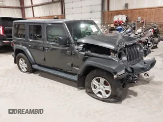 2021 Jeep Wrangler Unlimited Sport S with VIN 1C4HJXDN2MW701625, listed as a IAAI auction lot 42278169 with 11,229 mi miles and . Bid and sale history available at DreamBid. Image 1.