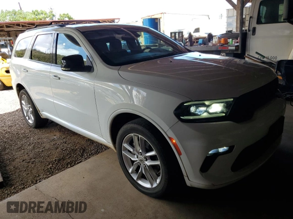 2023 Dodge Durango GT Plus with VIN 1C4RDJDG8PC583547, listed as a Copart auction lot 64337545 with 31,488 mi miles and Clean title. Bid and sale history available at DreamBid. Image 4.