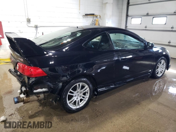 2006 Acura RSX z VIN JH4DC53806S010563, wystawiony jako Copart lot #48218765 z przebiegiem 126 703 mil mil oraz Szkoda całkowita • Salvage title. Historia ofert i sprzedaży dostępna na DreamBid. Obrazek 3.