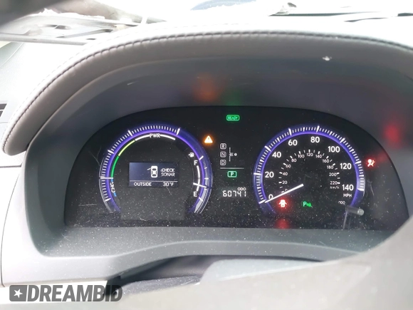 2010 Lexus HS 250h with VIN JTHBB1BA4A2007357, listed as a IAAI auction lot 41319857 with 60,741 mi miles and . Bid and sale history available at DreamBid. Image 7.