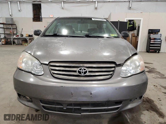 2004 Toyota Corolla CE with VIN 1NXBR32EX4Z225593, listed as a Copart auction lot 52224335 with Not Provided miles and Clean Title. Bid and sale history available at DreamBid. Image 5.
