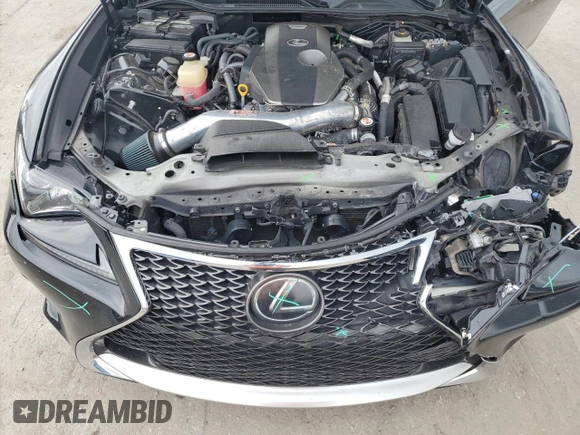 2018 Lexus RC 300 with VIN JTHHA5BC6J5008725, listed as a Copart auction lot 74553644 with 80,119 mi miles and Salvage title. Bid and sale history available at DreamBid. Image 11.