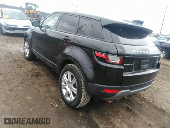 2017 Land Rover Range Rover Evoque SE with VIN SALVP2BG4HH192763, listed as a IAAI auction lot 41727519 with 65,814 mi miles. Bid and sale history available at carsss.com. Image 3.