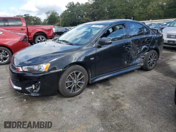 2017 Mitsubishi Lancer ES with VIN JA32V2FW3HU013426, listed as a Copart auction lot 79267864 with 143,769 mi miles and Salvage Title. Bid and sale history available at carsss.com. Image 1.