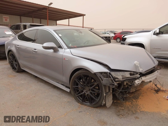 2016 Audi A7 Prestige with VIN WAU2GAFC7GN166196, listed as a IAAI auction lot 42078221 with Not provided miles and . Bid and sale history available at DreamBid. Image 1.