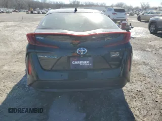 2021 Toyota Prius LE with VIN JTDKAMFP0M3193904, listed as a Copart auction lot 89310885 with 54,068 mi miles and Clean Title. Bid and sale history available at DreamBid. Image 6.