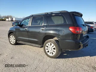 2014 Toyota Sequoia Platinum with VIN 5TDDW5G19ES092354, listed as a Copart auction lot 81372774 with 0 mi miles and Salvage Title. Bid and sale history available at carsss.com. Image 2.
