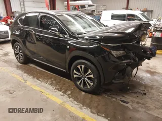 2020 Lexus NX with VIN JTJSARDZ5L2235082, listed as a IAAI auction lot 41015519 with 71,587 mi miles. Bid and sale history available at carsss.com. Image 1.