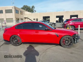 2023 BMW M3 Competition xDrive with VIN WBS43AY09PFP04541, listed as a IAAI auction lot 41140882 with 39,330 mi miles and . Bid and sale history available at DreamBid. Image 13.
