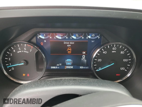 2024 Ford Expedition Max XLT with VIN 1FMJK1H83REA52653, listed as a Copart auction lot 58908145 with 5,198 mi miles and Salvage title. Bid and sale history available at DreamBid. Image 9.
