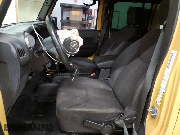 2014 Jeep Wrangler Unlimited Sport with VIN 1C4BJWDG4EL159271, listed as a Copart auction lot 51794505 with 151,920 mi miles and Salvage Title. Bid and sale history available at carsss.com. Image 7.