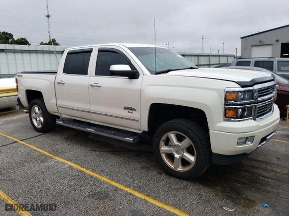 2015 Chevrolet Silverado 1500 High Country with VIN 3GCUKTEJ1FG318289, listed as a Copart auction lot 71223714 with 121,822 mi miles and Clean Title. Bid and sale history available at carsss.com. Image 4.