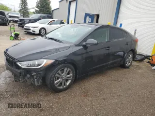 2017 Hyundai Elantra Limited with VIN 5NPD84LF1HH008432, listed as a Copart auction lot 57447835 with 148,546 mi miles and Salvage title. Bid and sale history available at DreamBid. Image 1.