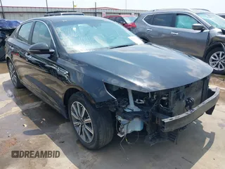 2019 Kia Optima LX with VIN 5XXGT4L38KG375297, listed as a IAAI auction lot 42269791 with 123,631 mi miles and . Bid and sale history available at DreamBid. Image 1.