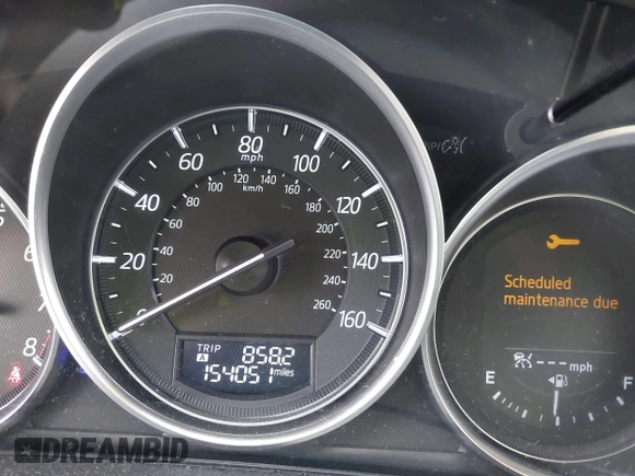 2016 Mazda CX-5 Grand Touring with VIN JM3KE4DY3G0769448, listed as a IAAI auction lot 41947725 with 154,051 mi miles and . Bid and sale history available at carsss.com. Image 7.