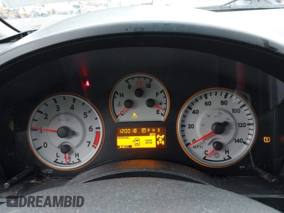 2012 Nissan Titan SV with VIN 1N6BA0EJ0CN303050, listed as a IAAI auction lot 41892370 with 120,018 mi miles. Bid and sale history available at carsss.com. Image 7.